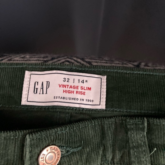 Gap High Rise Corduroy Vintage Slim Pants - Picture 3 of 3